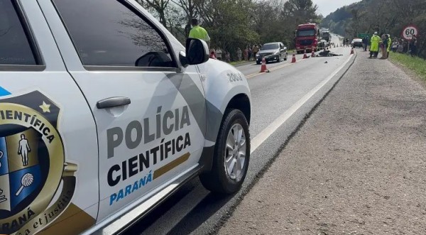 Identificado idoso que morreu atropelado na PR-483