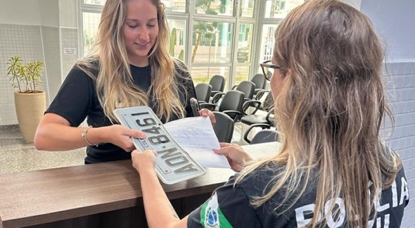 PCPR orienta sobre boletim de ocorrência online em casos de perda de placa de veículo