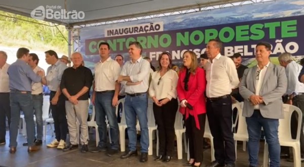 Inaugurado Contorno Noroeste de Francisco Beltrão