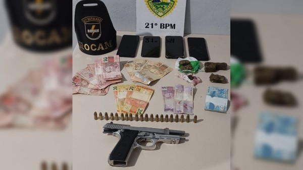 Polícia Militar prende dois homens em ação no Bairro São Miguel