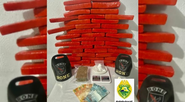 Polícia Militar apreende mais de 20 kg de maconha após denúncia