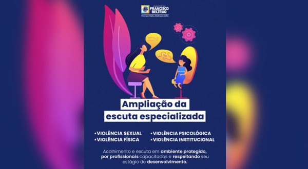 Escuta Especializada é ampliada no município