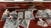 PCPR apreende 10 armas e prende 6 pessoas por posse irregular de arma de fogo, em Dois Vizinhos