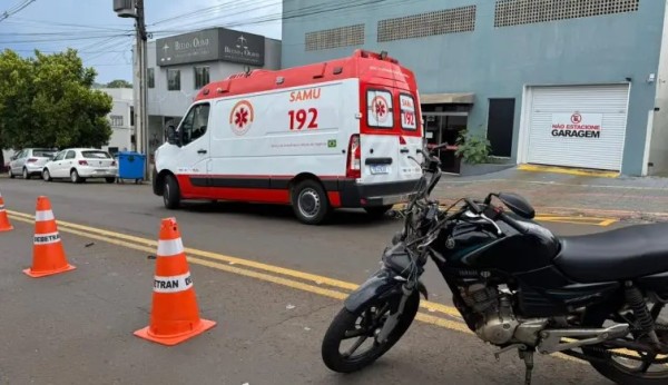 Duas pessoas ficam feridas em atropelamento no bairro Cango