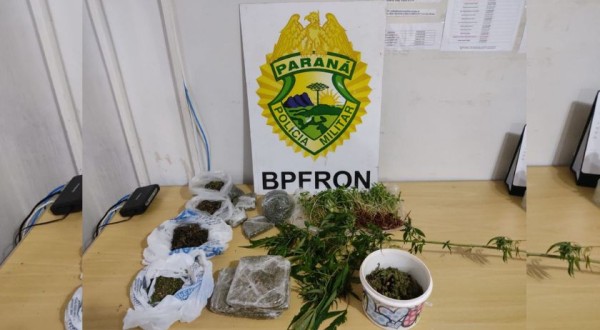 BPFRON prende homem por tráfico de drogas em Realeza