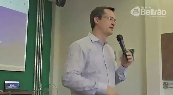 Em Beltrão, Deltan Dallagnol fala sobre seus projetos para a política
