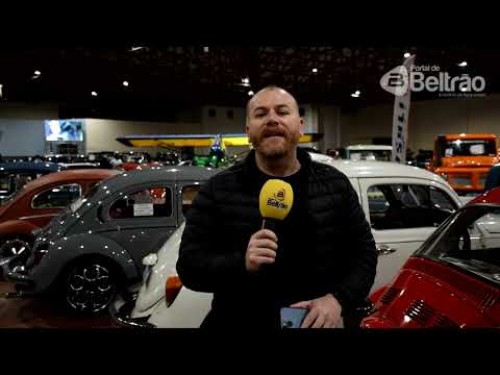 Evento de carros antigos movimenta o Parque de Exposições