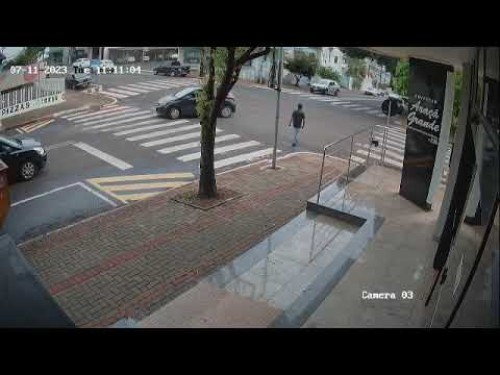 Polícia Civil divulga imagens de furto a veículo para identificar suspeito