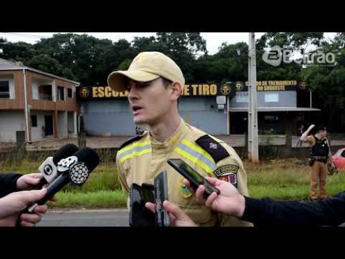 Homem morre em grave acidente próximo ao Clube de Tiro de Beltrão