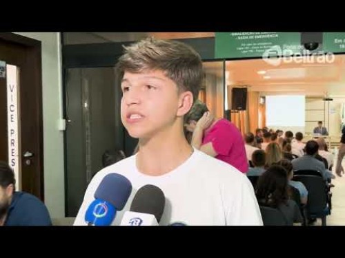 Vereadores Mirins são empossados em evento no Legislativo Beltronense